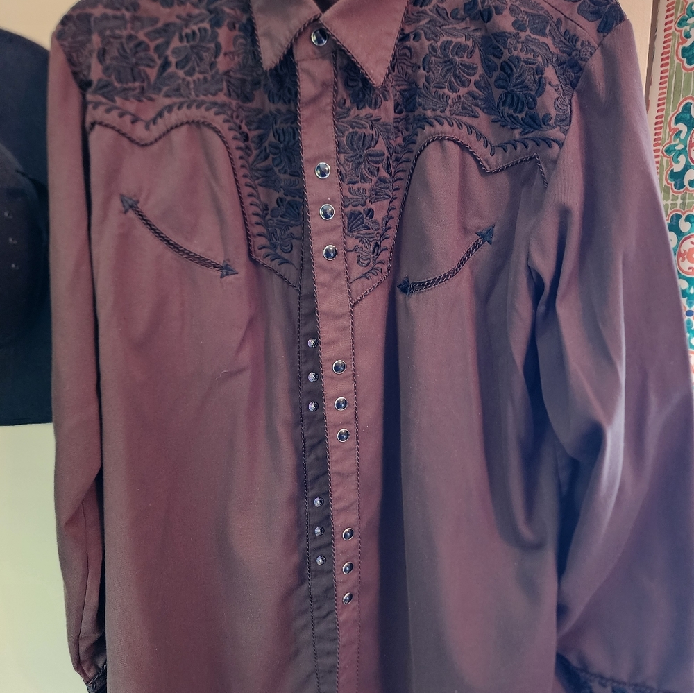 Scully men's western shirt